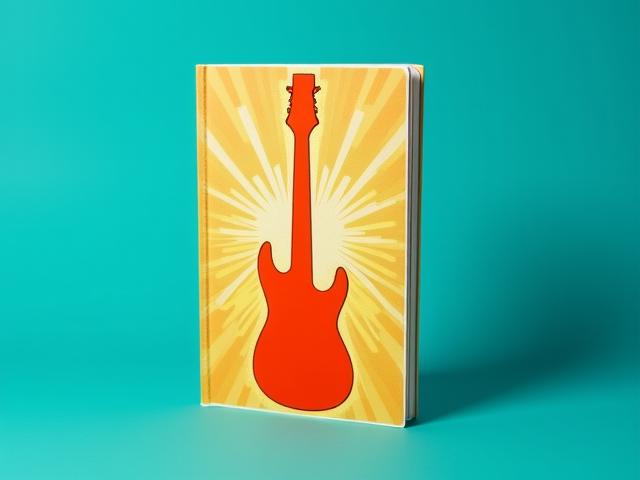 Six-String Sketch Guitar Shaped Notebook
