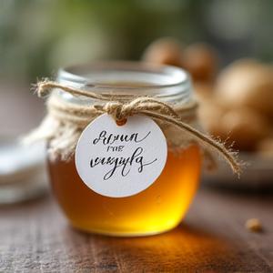 Hand-drawn favor tags
