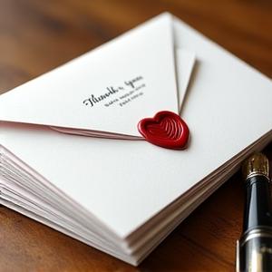 Stationery thank you sets
